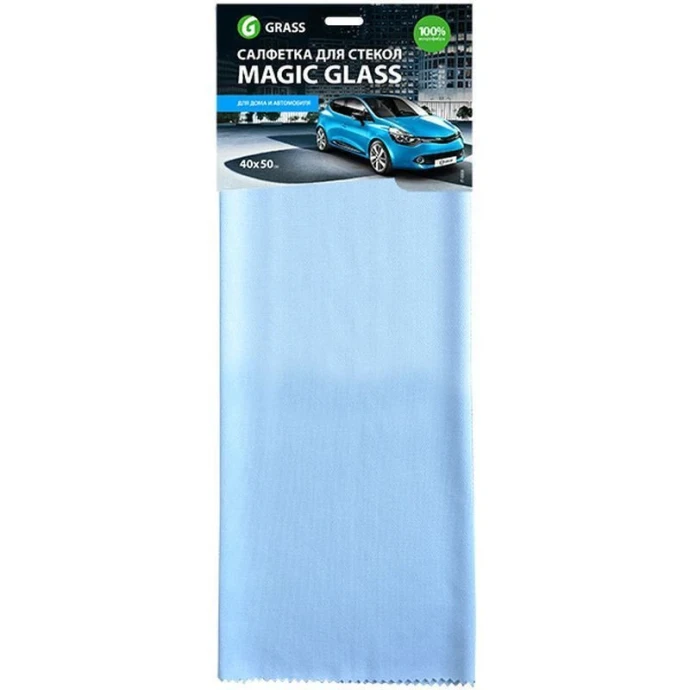 Салфетка микрофибра 40*50см для стекол Magic Glass (1)