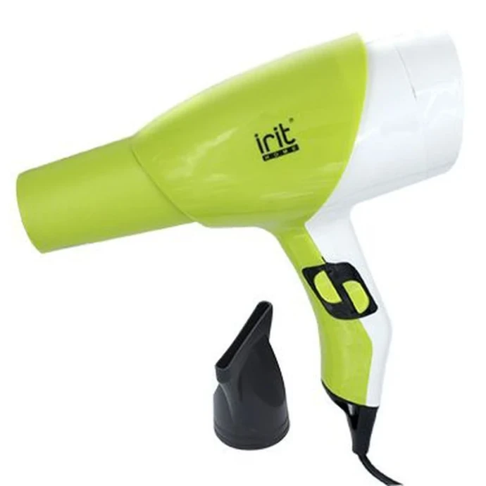 Фен пластик Irit IR-3145 1500Вт, 2 скорости, 2 температ. режима (20)