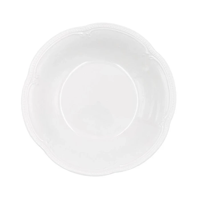 Тарелка глубокая 500мл 22,5*4см фарфор White Ornaments (32)