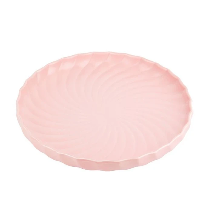 Блюдо 26см фарфор Fresh Taste. Light pink (16)