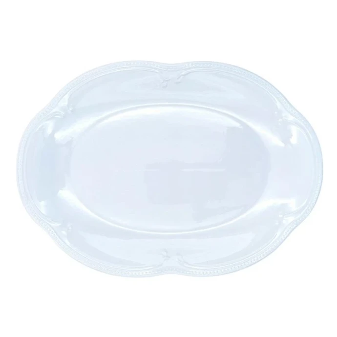 Блюдо овальное 36*25см фарфор White Ornaments (3)
