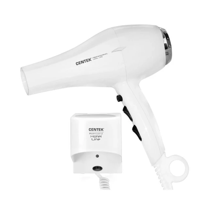 Фен пластик Centek CT-2251 белый 2100Вт, 2 скорости, 2 t&deg; режима, холодный обдув