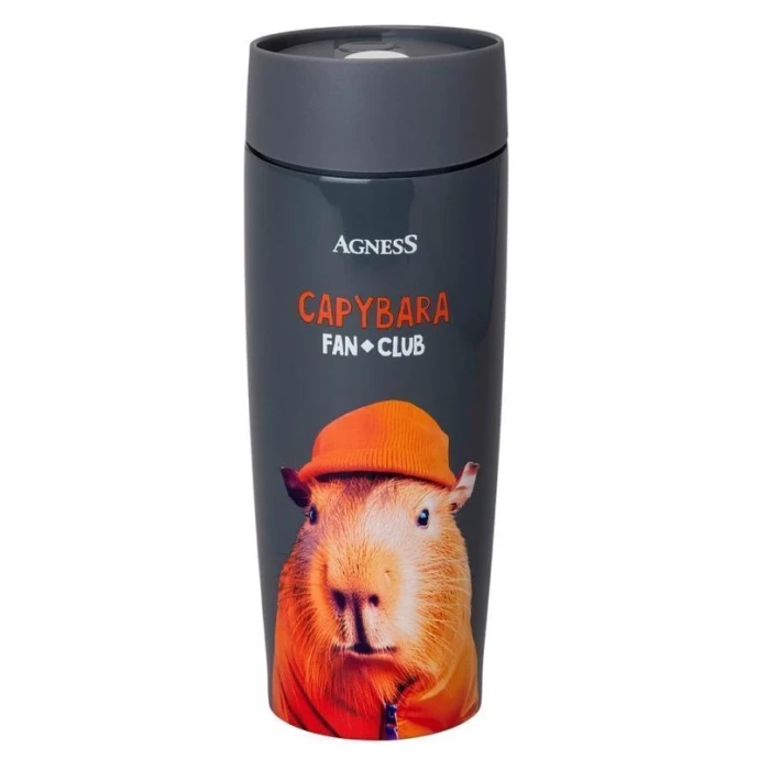 Термос 360мл нерж.сталь/пластик Capybara (24)