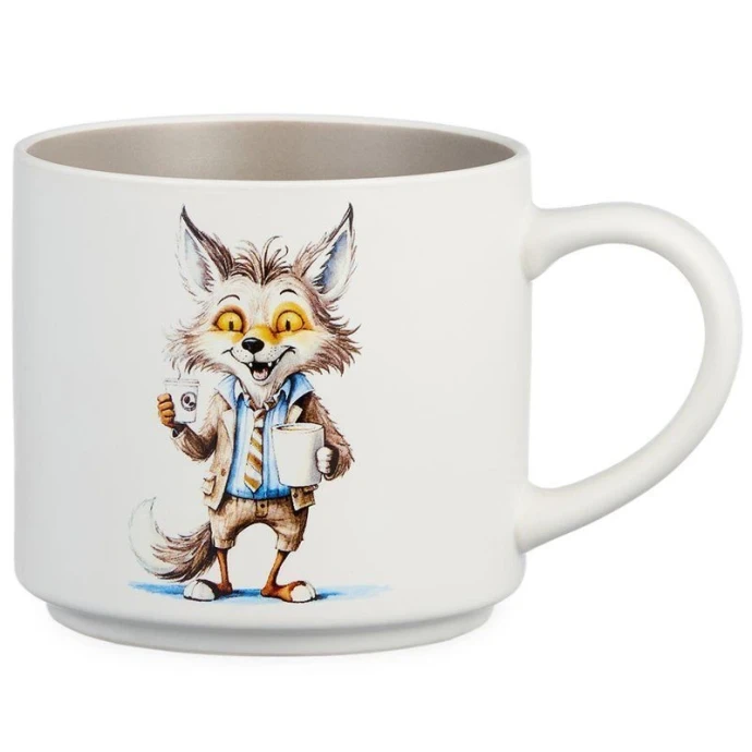 Кружка 500мл фарфор Crazy Coffee (24)