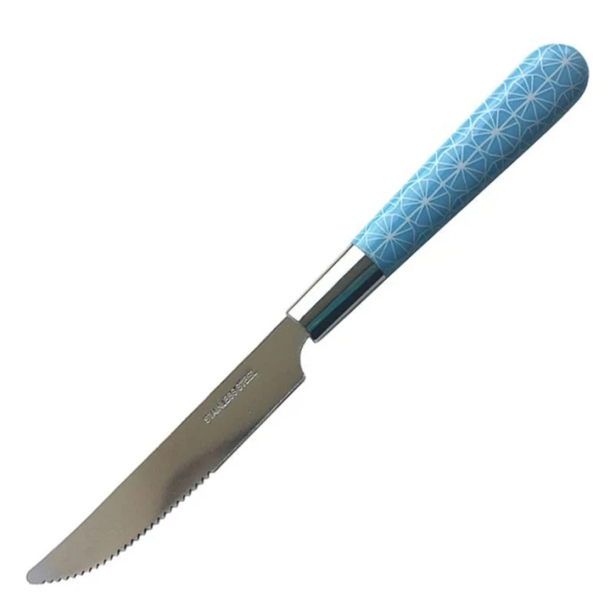 Нож столовый нерж.сталь МИЛАН BLEW CLEAR WATER 1,5мм RS81184-DK-BCW (300)