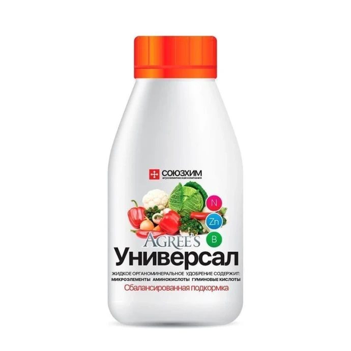 Удобрение жидкое органоминеральное 250мл Универсал (20)