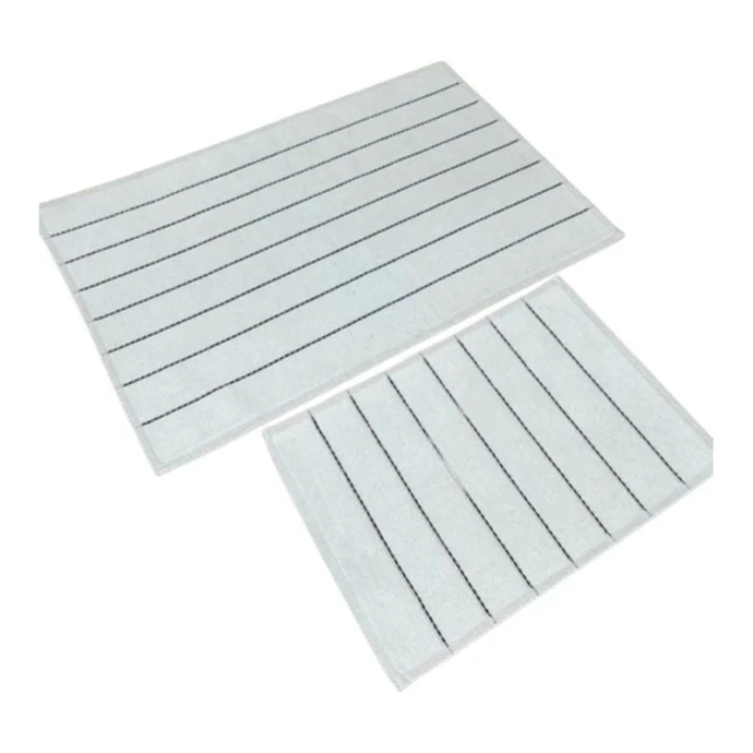 Набор ковриков в ванную 2пр 60*90/50*60 хлопок COTTON CENOVA METEX EKRU (8)