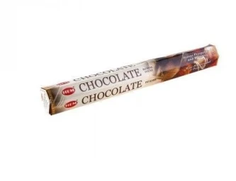Благовония шестигранник 20 палочек HEM Chocolate Шоколад 186Cho (6)