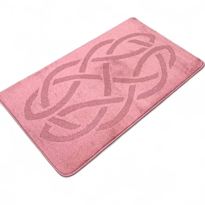 Коврик в ванную полипропилен 60*100см MAXIMUS 10607 DUSTY ROSE розовый 2580
