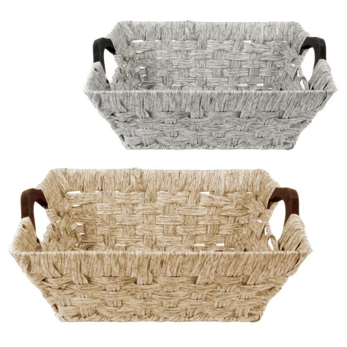 Корзина плетеная 33*25*13см пластик JC-12230 (60)
